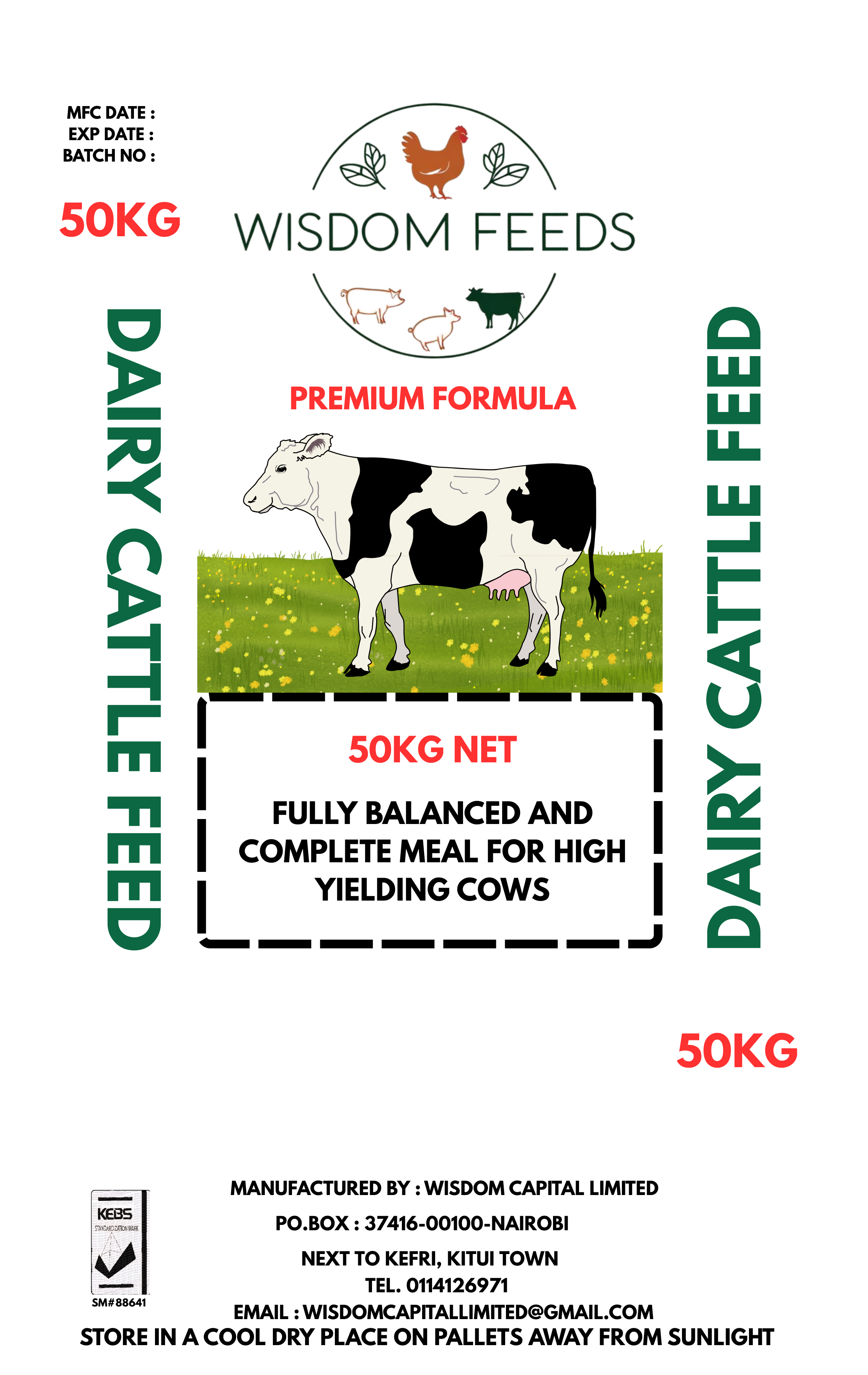 Dairy Cattle Feeds