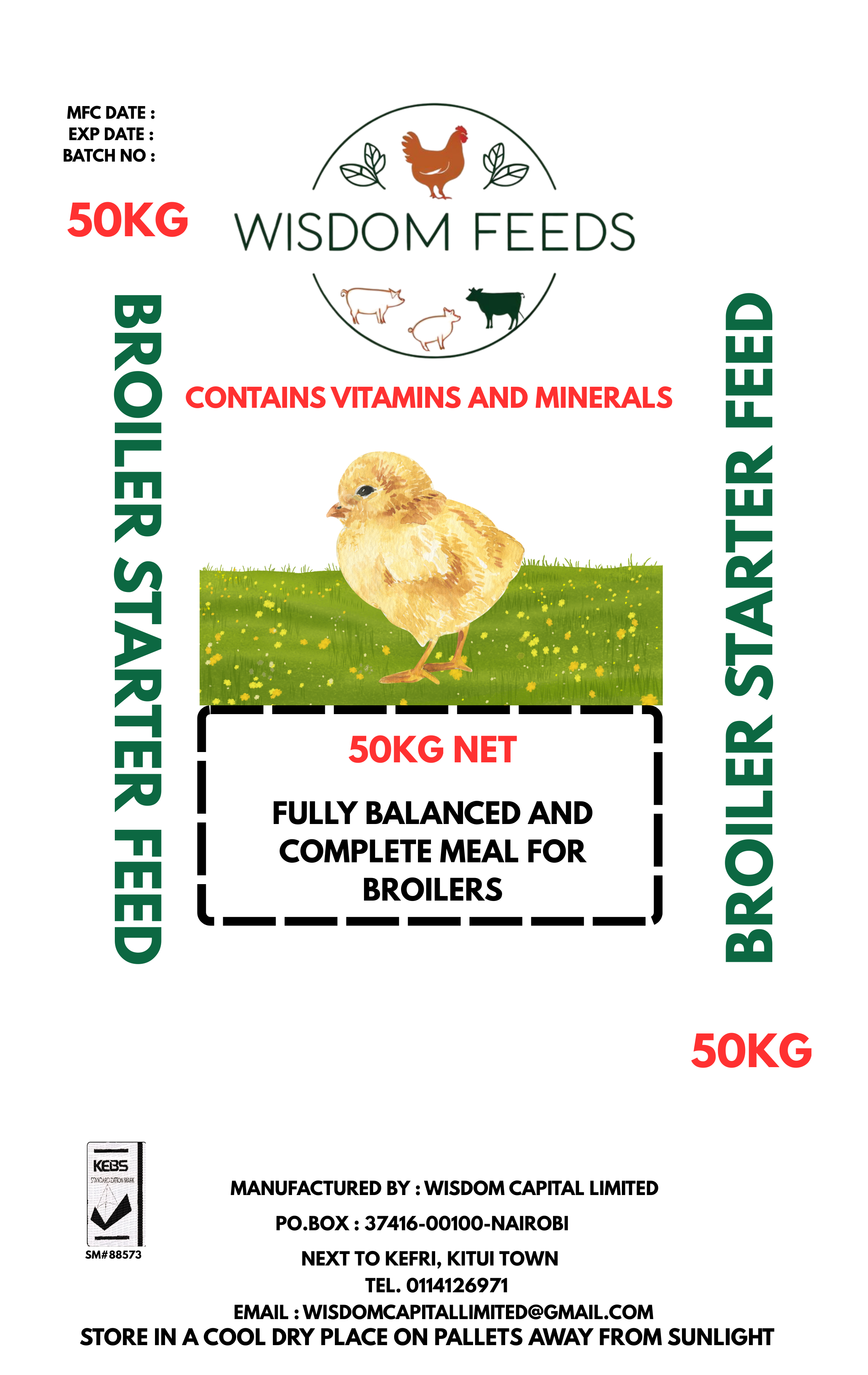 Broiler Starter Feed